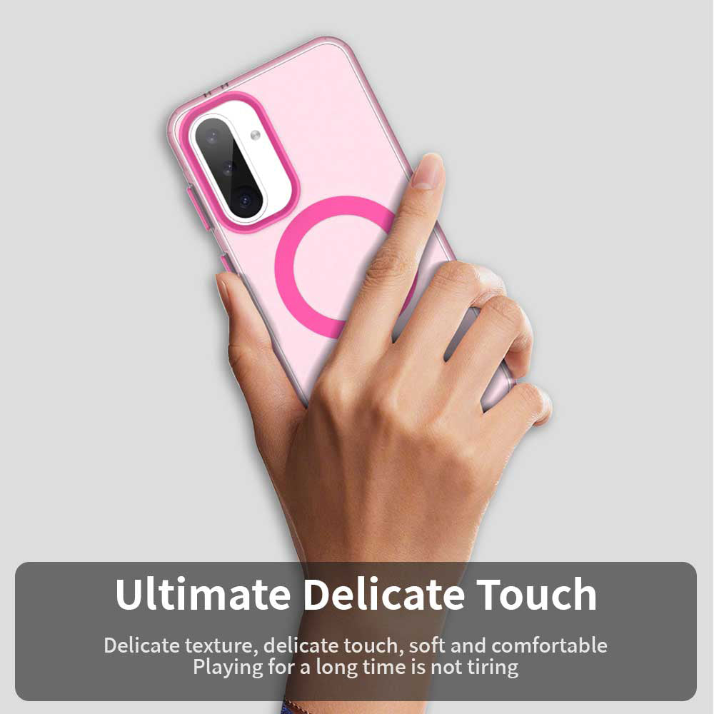 Custodia MagSafe per Samsung Galaxy A36 A366, Techsuit, CandyCase, Rosa
