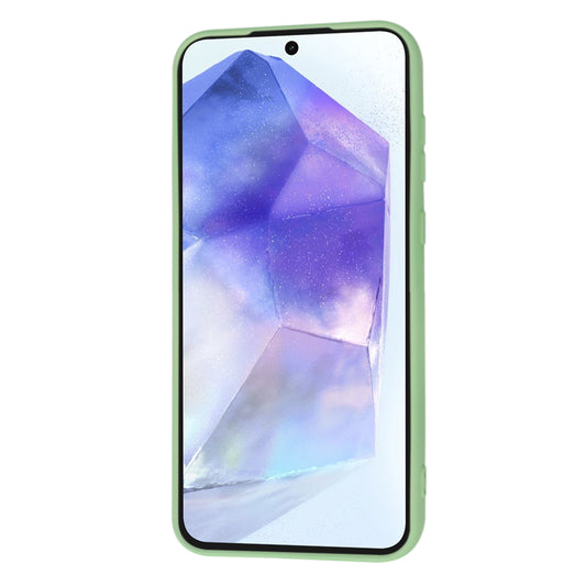 Custodia MagSafe per Samsung Galaxy A55 5G A556, Techsuit, SoftFlex, Verde Chiaro