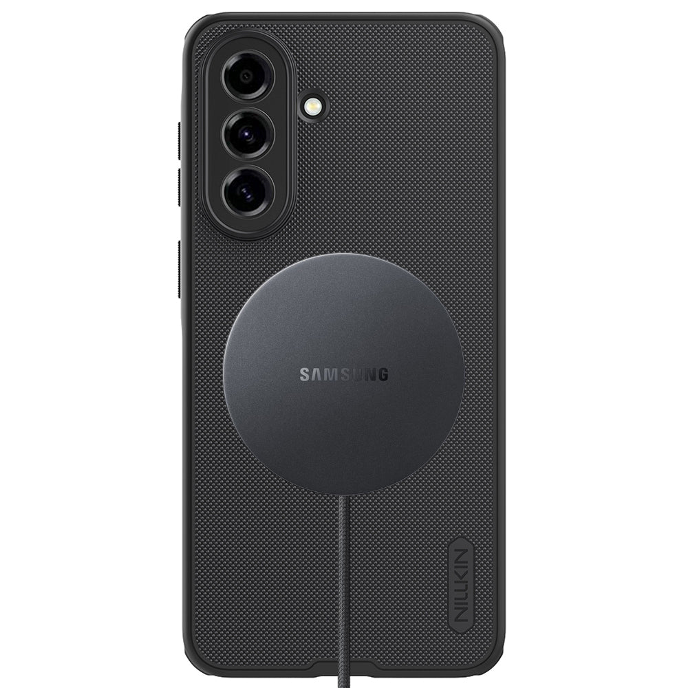 Custodia MagSafe per Samsung Galaxy A57 5G, Nillkin, Super Shield Pro, Nero Satinato