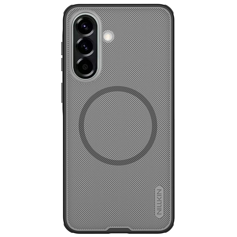 Custodia MagSafe per Samsung Galaxy A57 5G, Nillkin, Super Shield Pro, Nera Trasparente Satinata