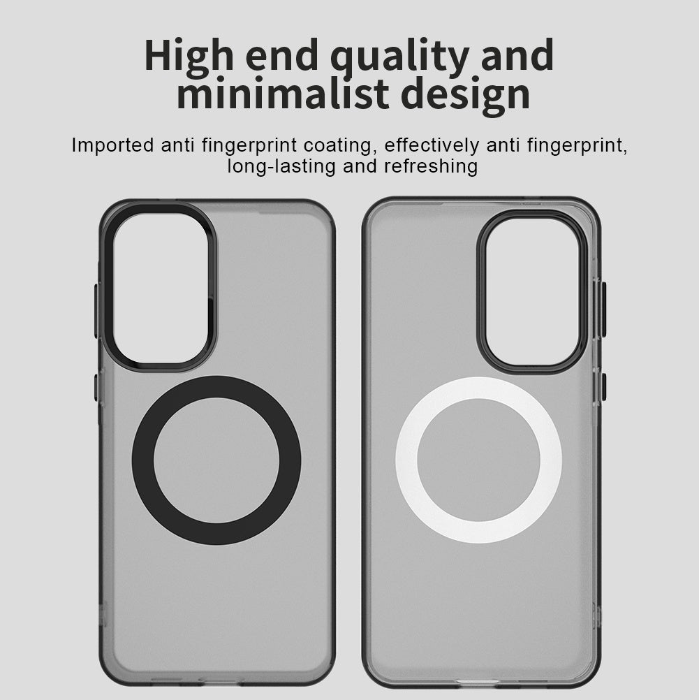 Custodia MagSafe per Samsung Galaxy A57 5G, Techsuit, CandyCase, Nera