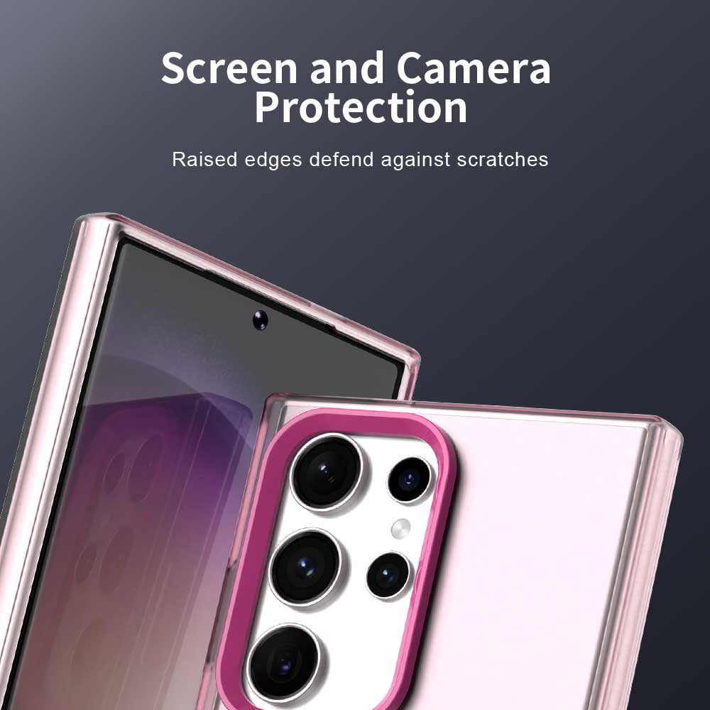 Custodia MagSafe per Samsung Galaxy S23 Ultra S918, Techsuit, CandyCase, Rosa