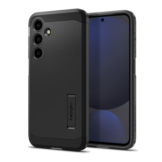 Custodia MagSafe per Samsung Galaxy S24 FE S721, Spigen, Tough Armor, Nera ACS08625