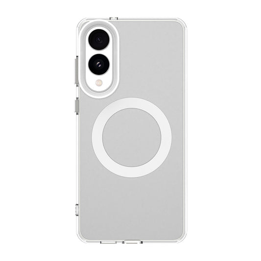 MagSafe Case for Samsung Galaxy S25 Edge S937, Techsuit, CandyCase, White