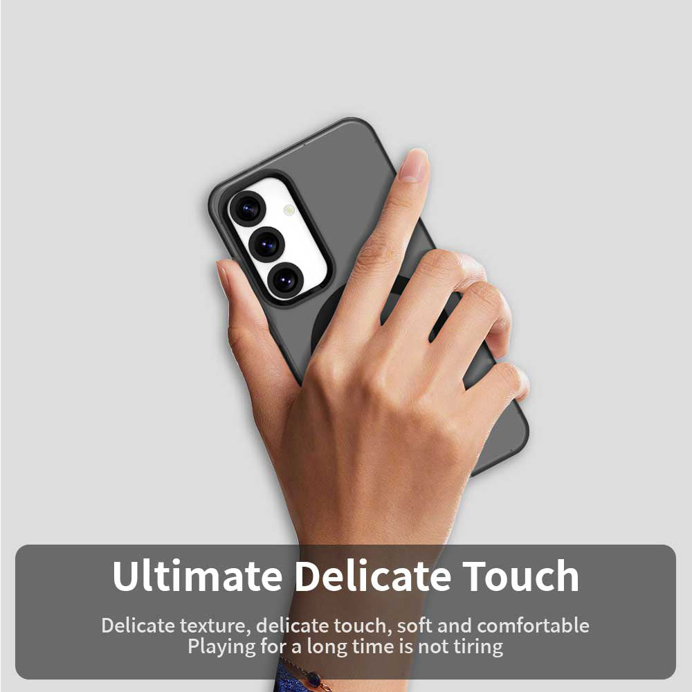 Custodia MagSafe per Samsung Galaxy S25+ S936 / S24+ S926, Techsuit, CandyCase, Nera