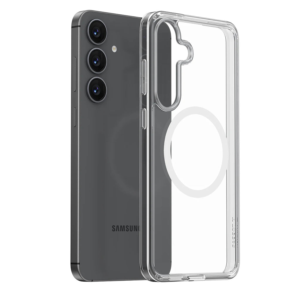 MagSafe Case for Samsung Galaxy S25+ S936, Torras, Guardian, Transparent