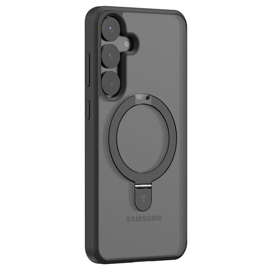 Custodia MagSafe per Samsung Galaxy S25 S931, Torras, Ostand, Nera