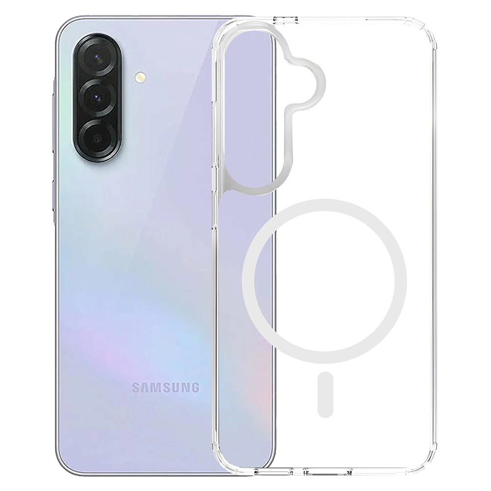 Custodia MagSafe per Samsung Galaxy S26, 3MK, Armor MagCase, Trasparente