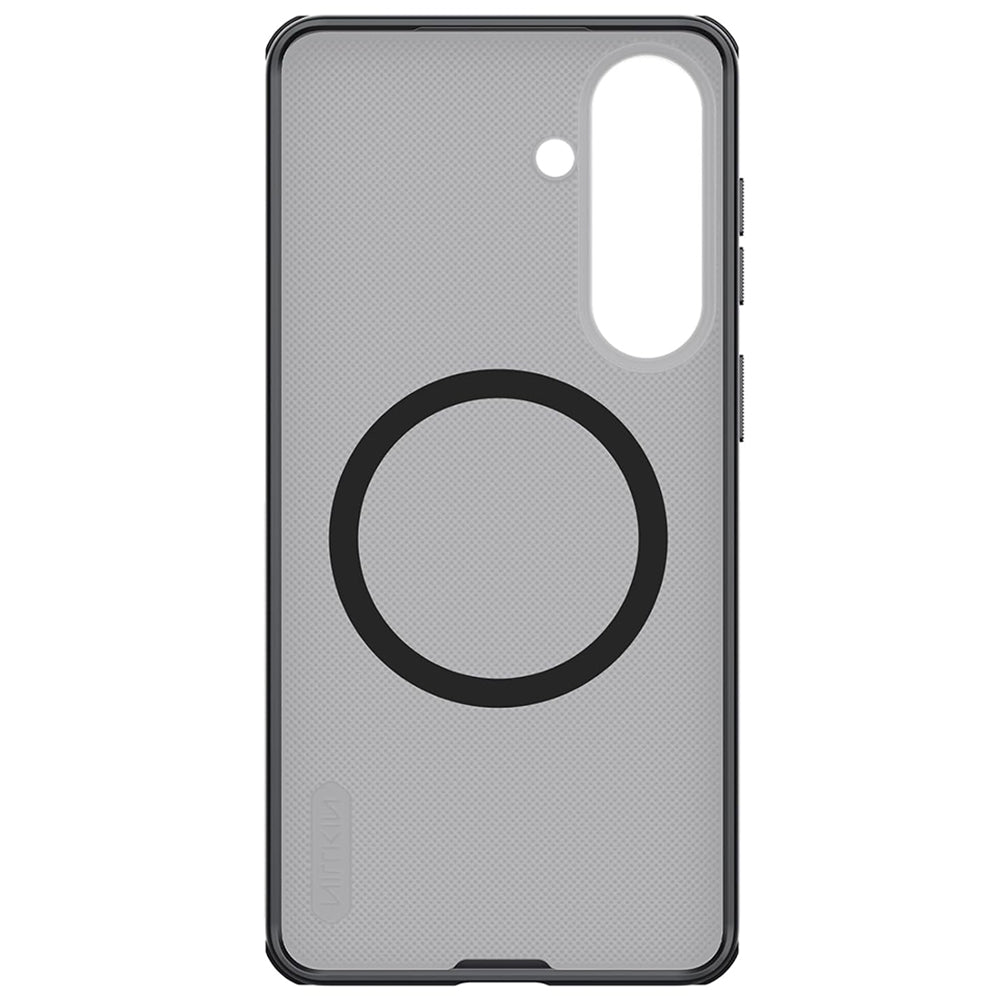 MagSafe Case for Samsung Galaxy S26 FE S741, Nillkin, Super Shield Pro, Black Satin Transparent