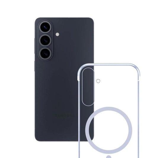 Custodia MagSafe per Samsung Galaxy S26 Plus, 3MK, Just20g, Trasparente