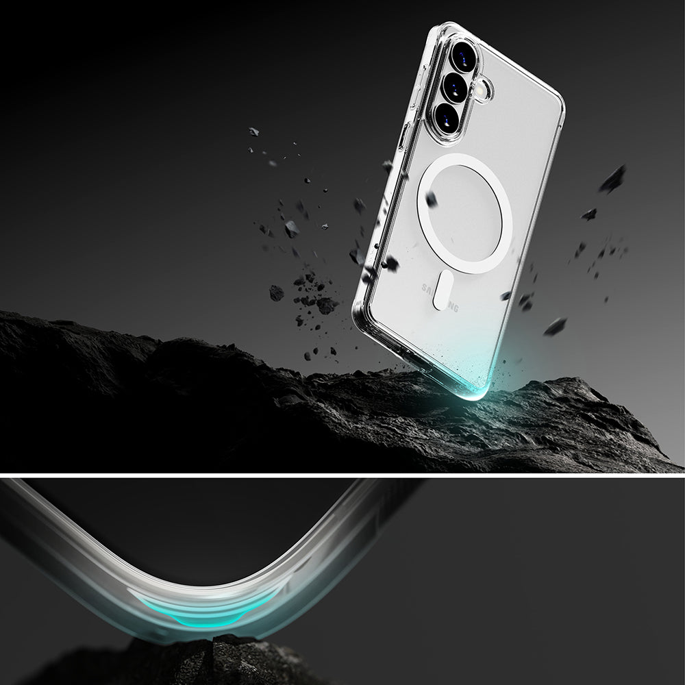 MagSafe Case for Samsung Galaxy S26 Plus S947, Ringke, Fusion, Transparent