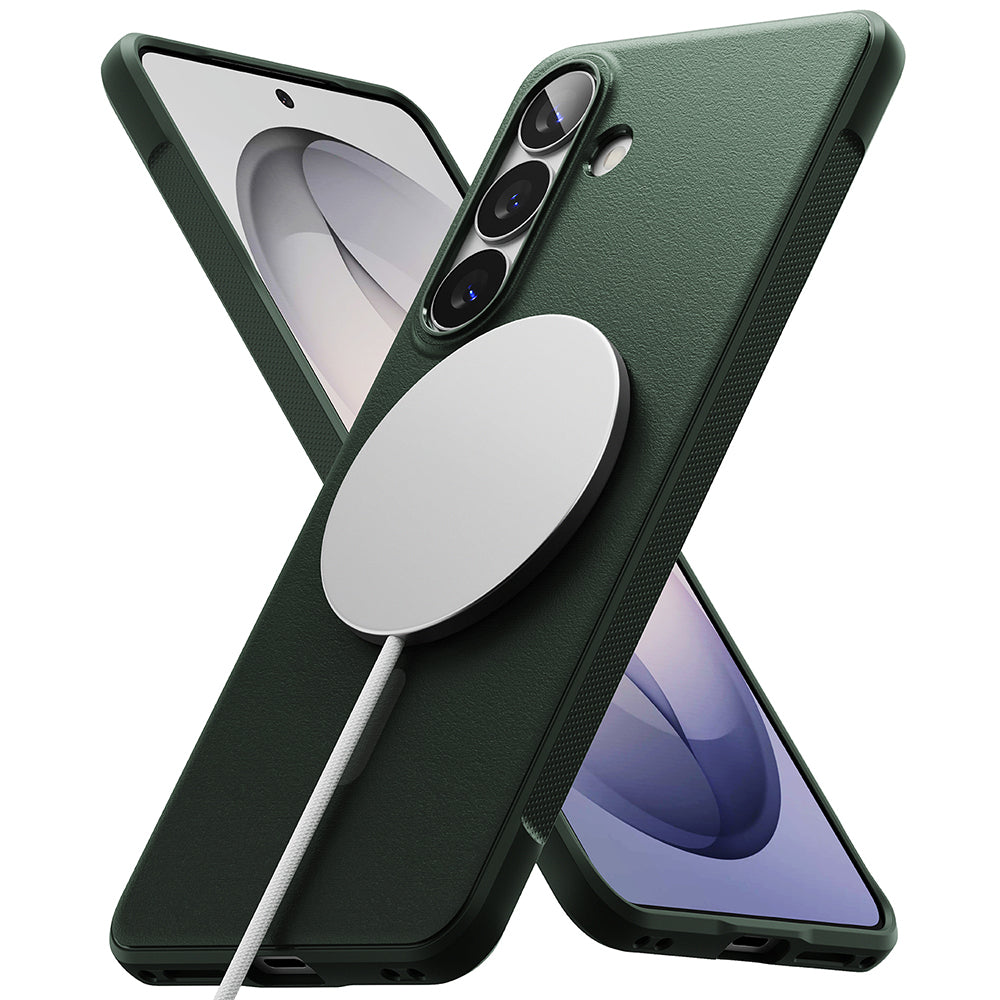 Custodia MagSafe per Samsung Galaxy S26 Plus S947, Ringke, Onyx, Verde Scuro