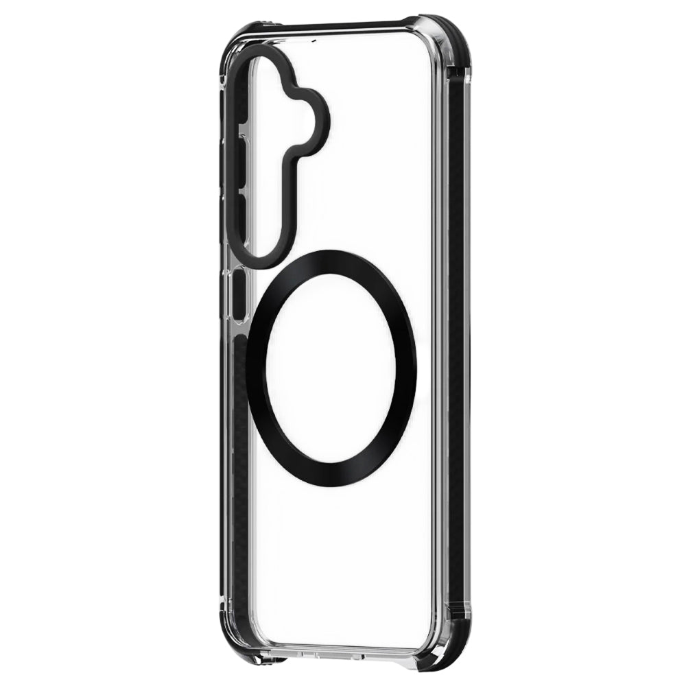 Custodia MagSafe per Samsung Galaxy S26 Plus S947, UNIQ, Combat MagClick, Nera