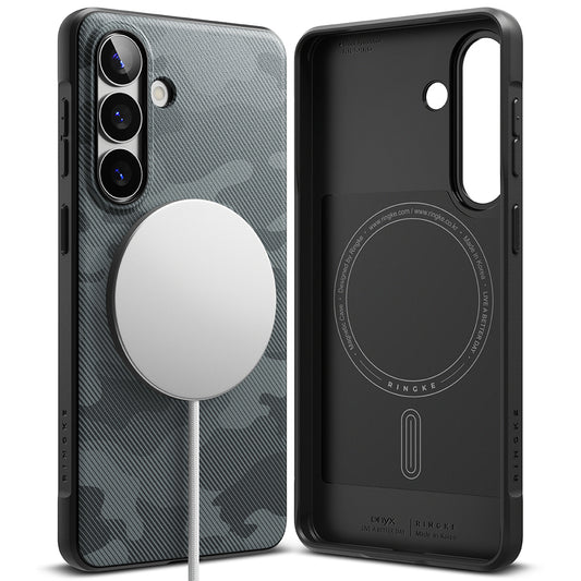 Custodia MagSafe per Samsung Galaxy S26, Ringke, Onyx, Camuffamento
