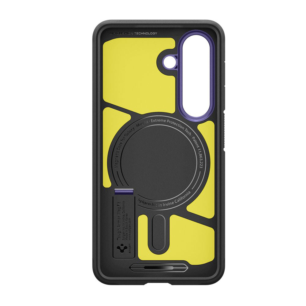 Custodia MagSafe per Samsung Galaxy S26 S942, Spigen, Tough Armor, Viola ACS11221