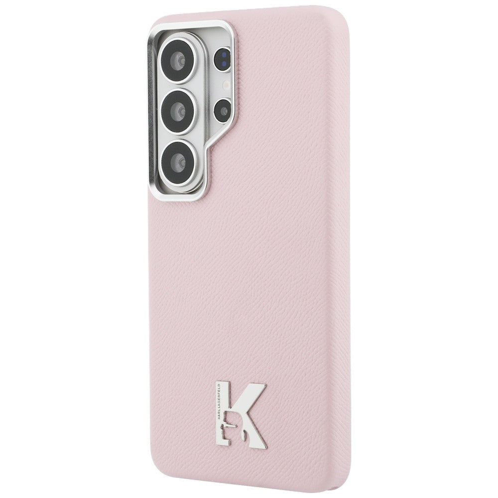 Custodia MagSafe per Samsung Galaxy S26 Ultra S948, Karl Lagerfeld, Karl Head Logo, Rosa