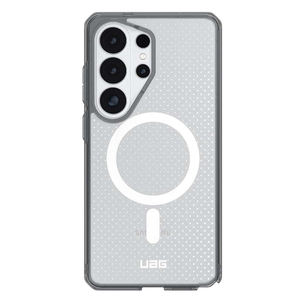 Custodia MagSafe per Samsung Galaxy S26 Ultra S948, Urban Armor Gear, Dot, Trasparente Grigia