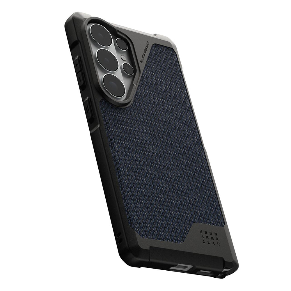 Custodia MagSafe per Samsung Galaxy S26 Ultra S948, Urban Armor Gear, Metropolis LT Kevlar, Blu Navy