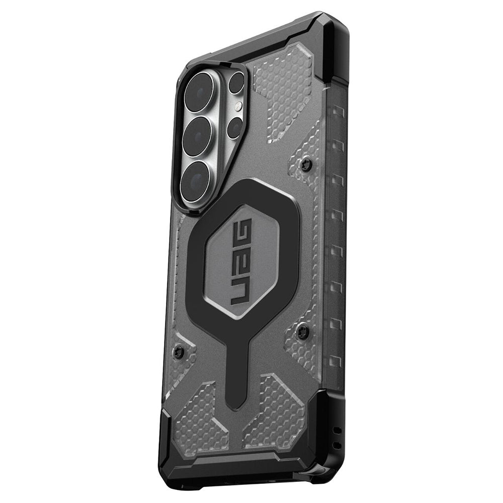 Custodia MagSafe per Samsung Galaxy S26 Ultra S948, Urban Armor Gear, Pathfinder Clear, Grigio