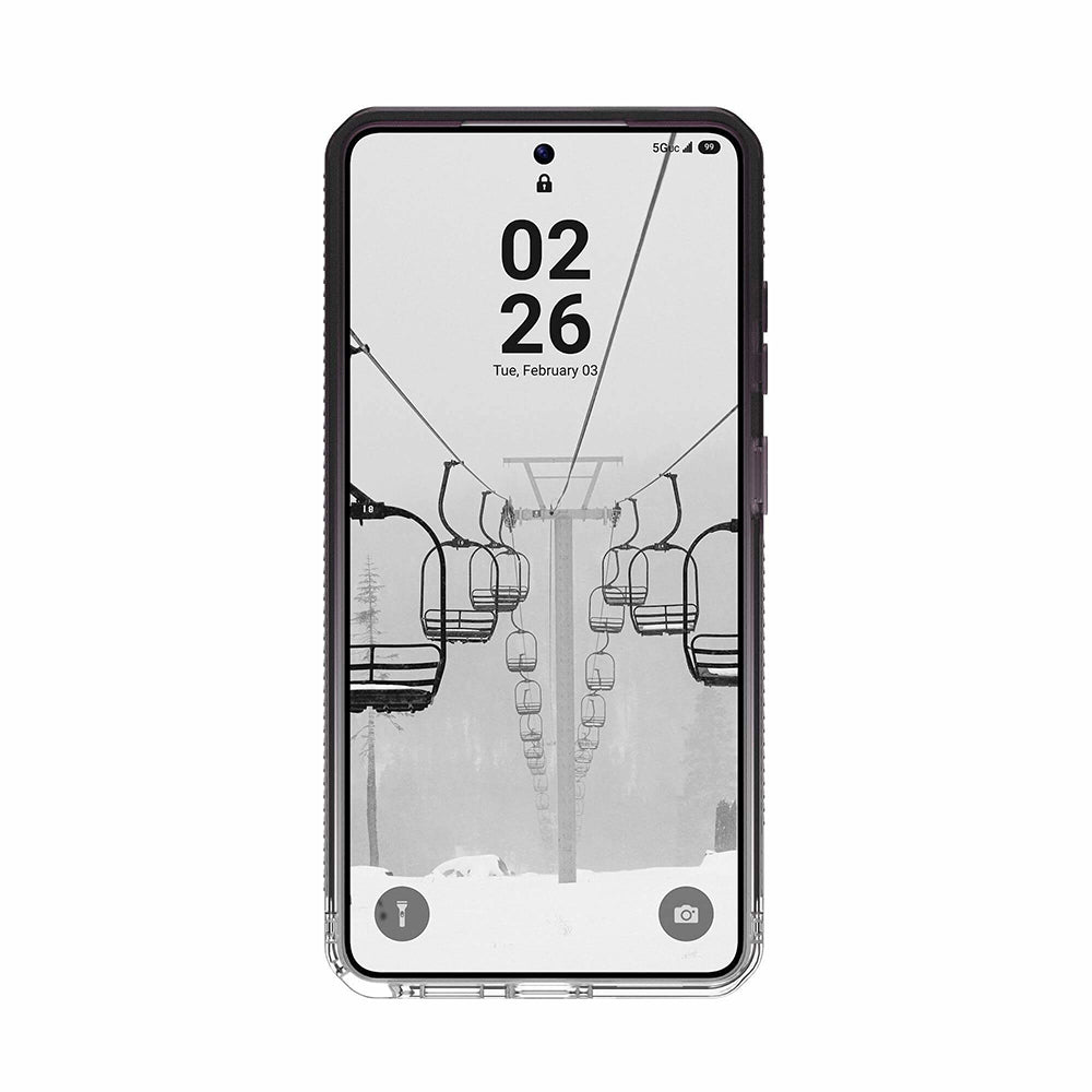 Custodia MagSafe per Samsung Galaxy S26 Ultra S948, Urban Armor Gear, Plyo, Nero Trasparente