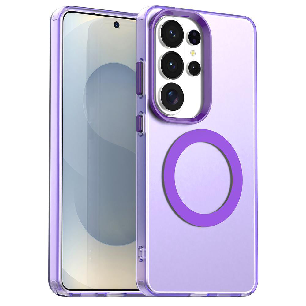 Custodia MagSafe per Samsung Galaxy S26 Ultra, Techsuit, CandyCase, Viola