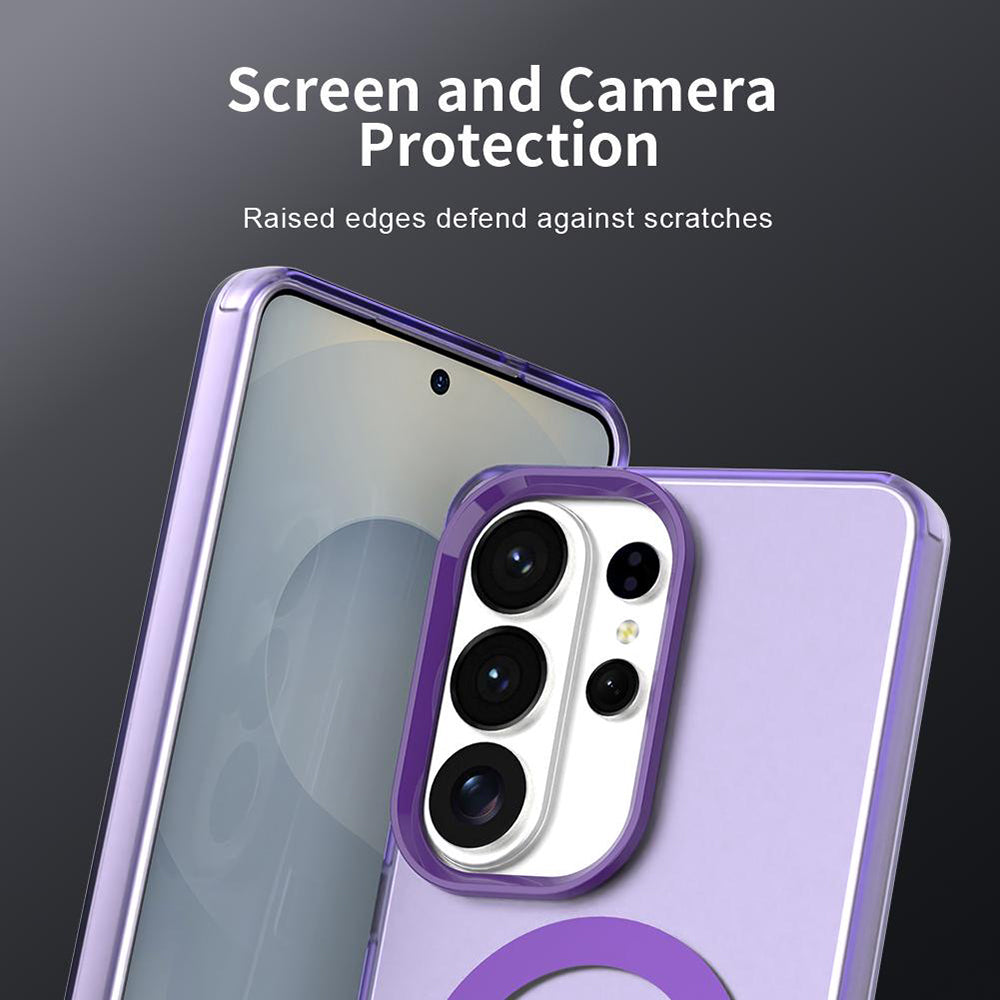 Custodia MagSafe per Samsung Galaxy S26 Ultra, Techsuit, CandyCase, Viola