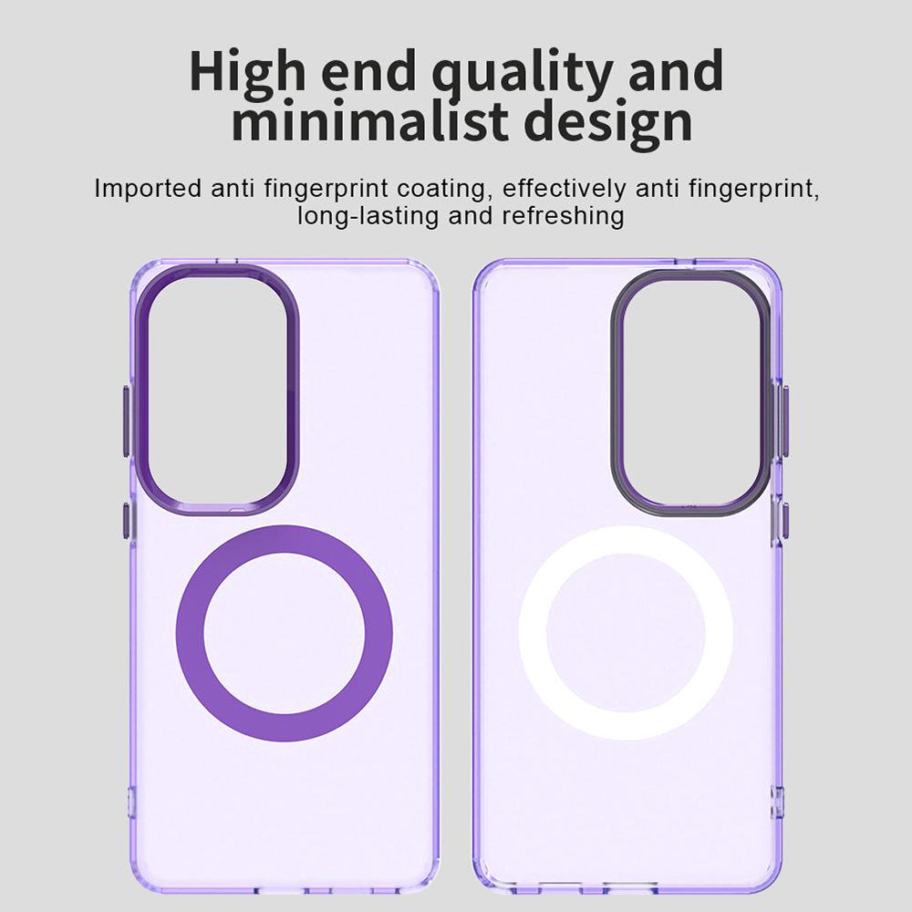 Custodia MagSafe per Samsung Galaxy S26 Ultra, Techsuit, CandyCase, Viola
