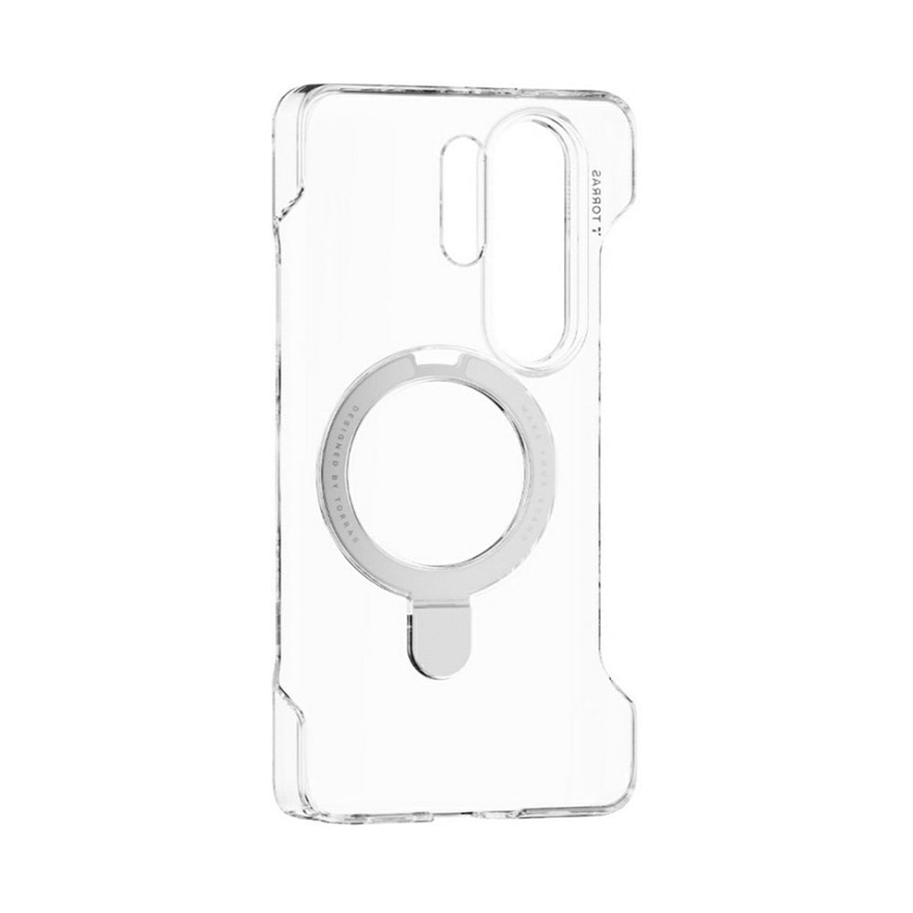 Custodia MagSafe per Samsung Galaxy S26 Ultra S948, Torras, Ostand Slim, Trasparente