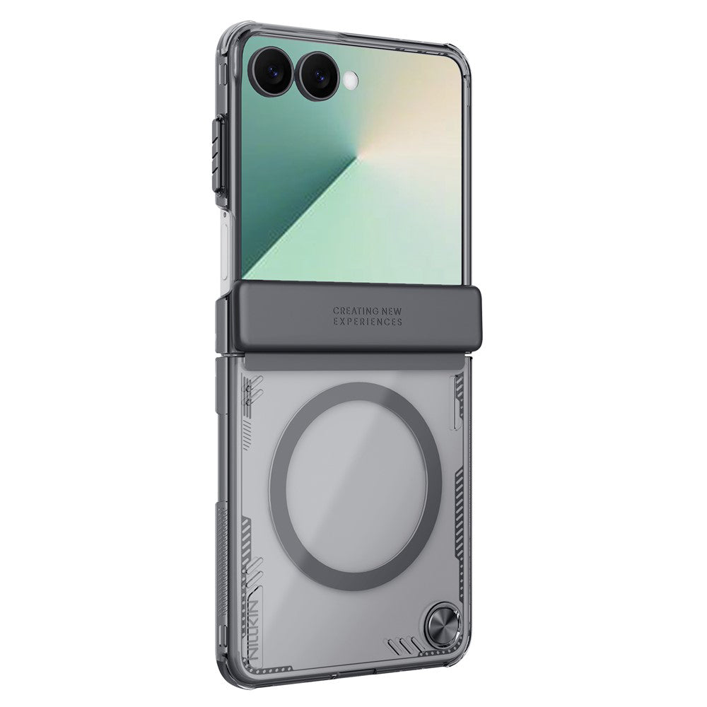 Custodia MagSafe per Samsung Galaxy Z Flip7 F766, Nillkin, Iceblade, Nera