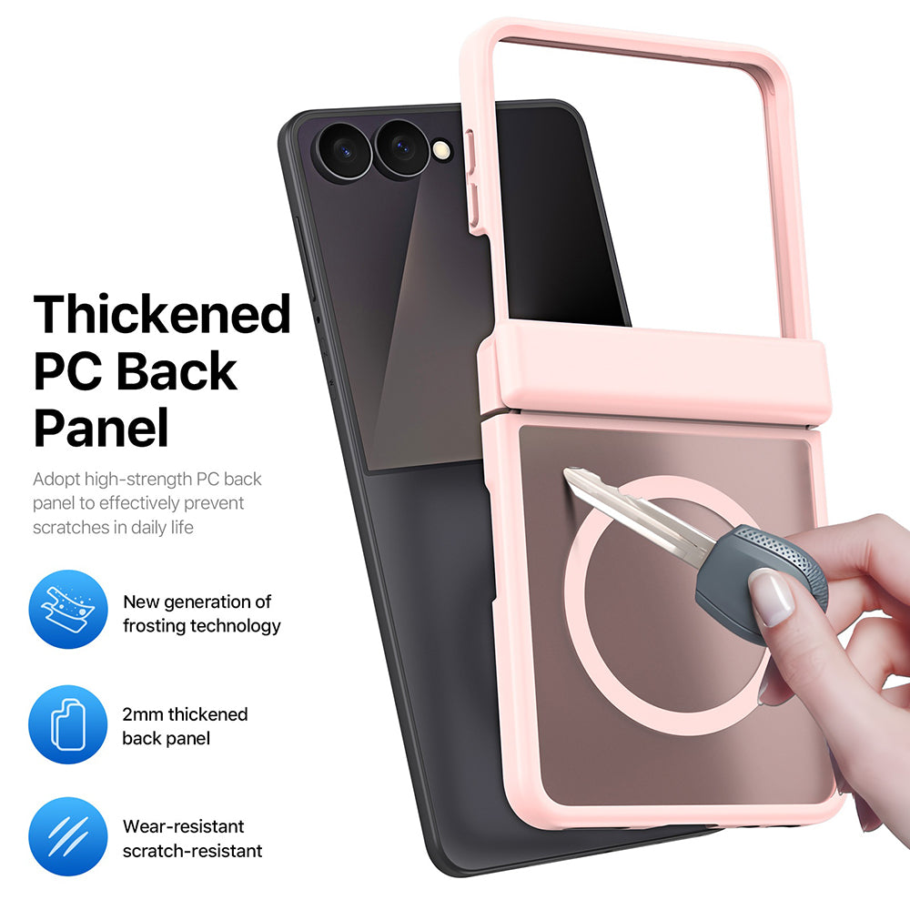 MagSafe Case for Samsung Galaxy Z Flip8 F776, DUX DUCIS, Yind, Light Purple