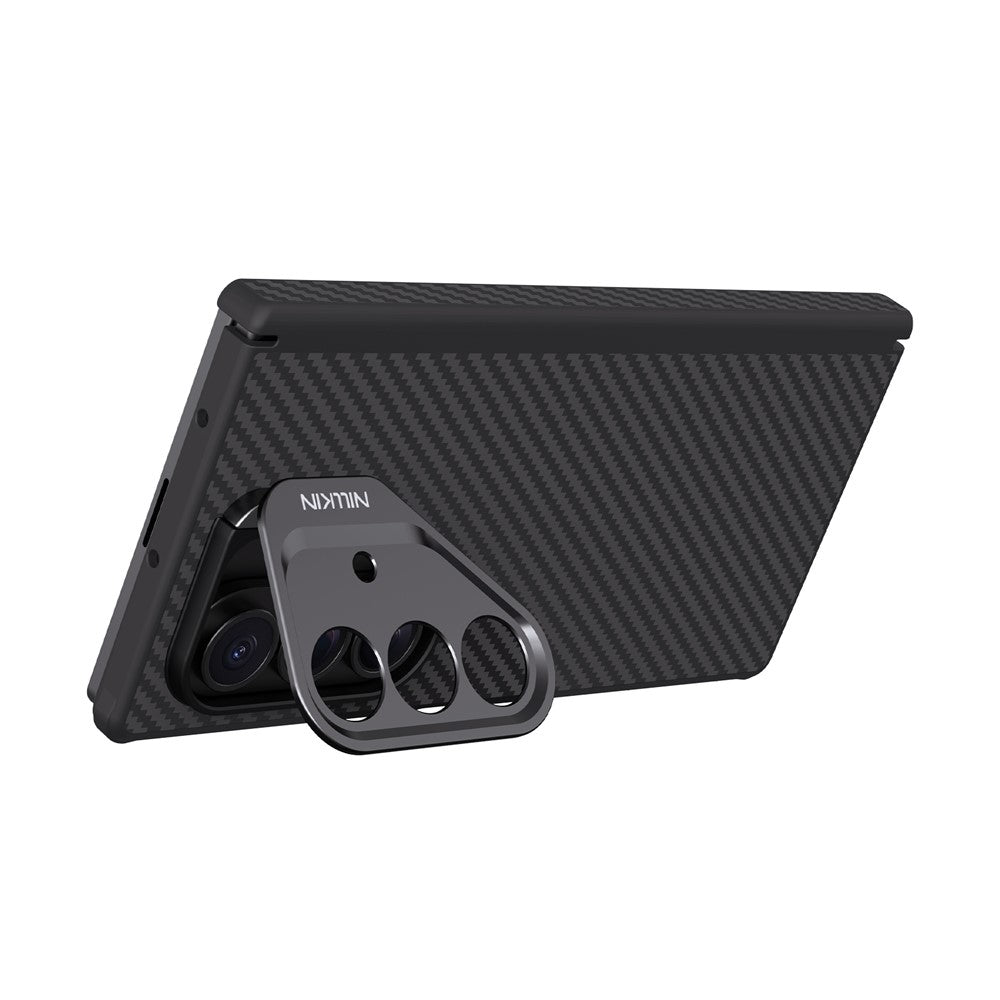 Custodia MagSafe per Samsung Galaxy Z Fold7 F966, Nillkin, CarboProp con ritaglio per fotocamera, Nera