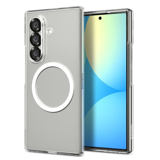 Custodia MagSafe per Samsung Galaxy Z Fold7 F966, Spigen, Air Skin, Trasparente