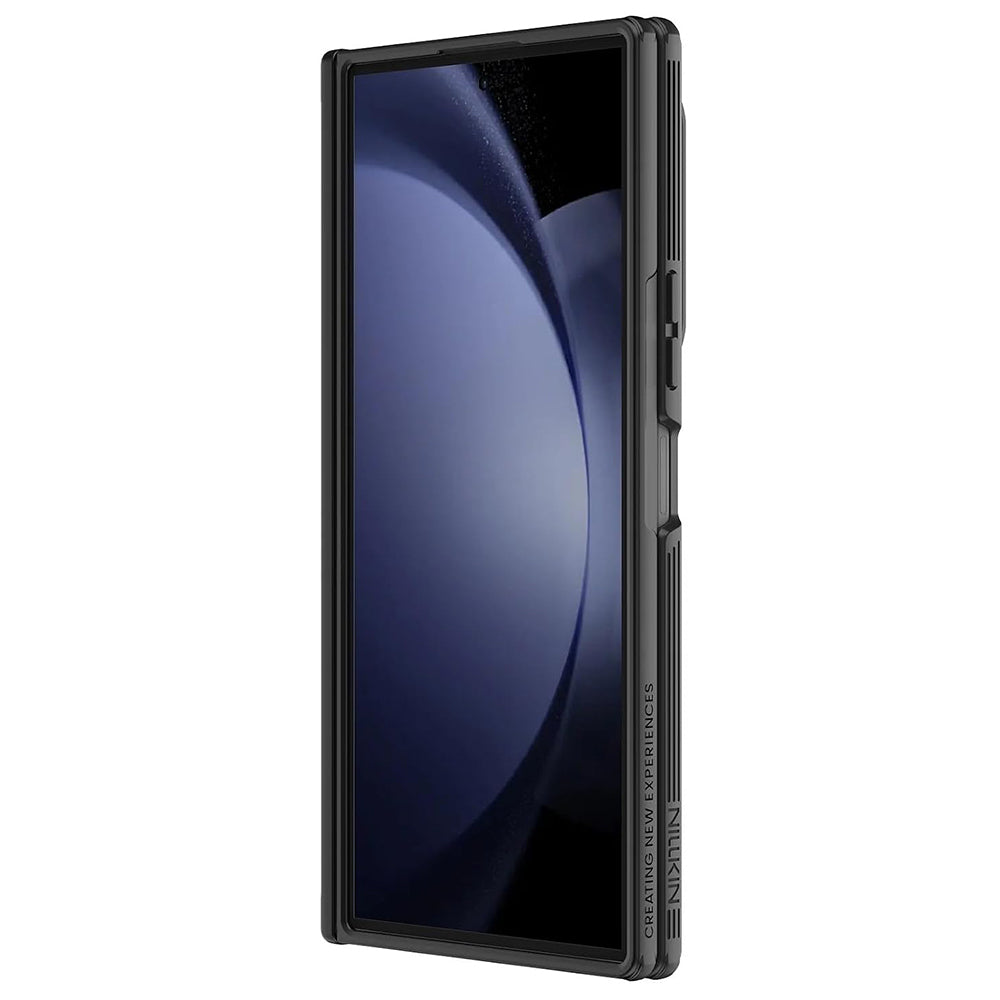 Custodia MagSafe per Samsung Galaxy Z Fold8 Ultra F976, Nillkin, CamShield Pro con copriobiettivo trasparente, Nero Trasparente