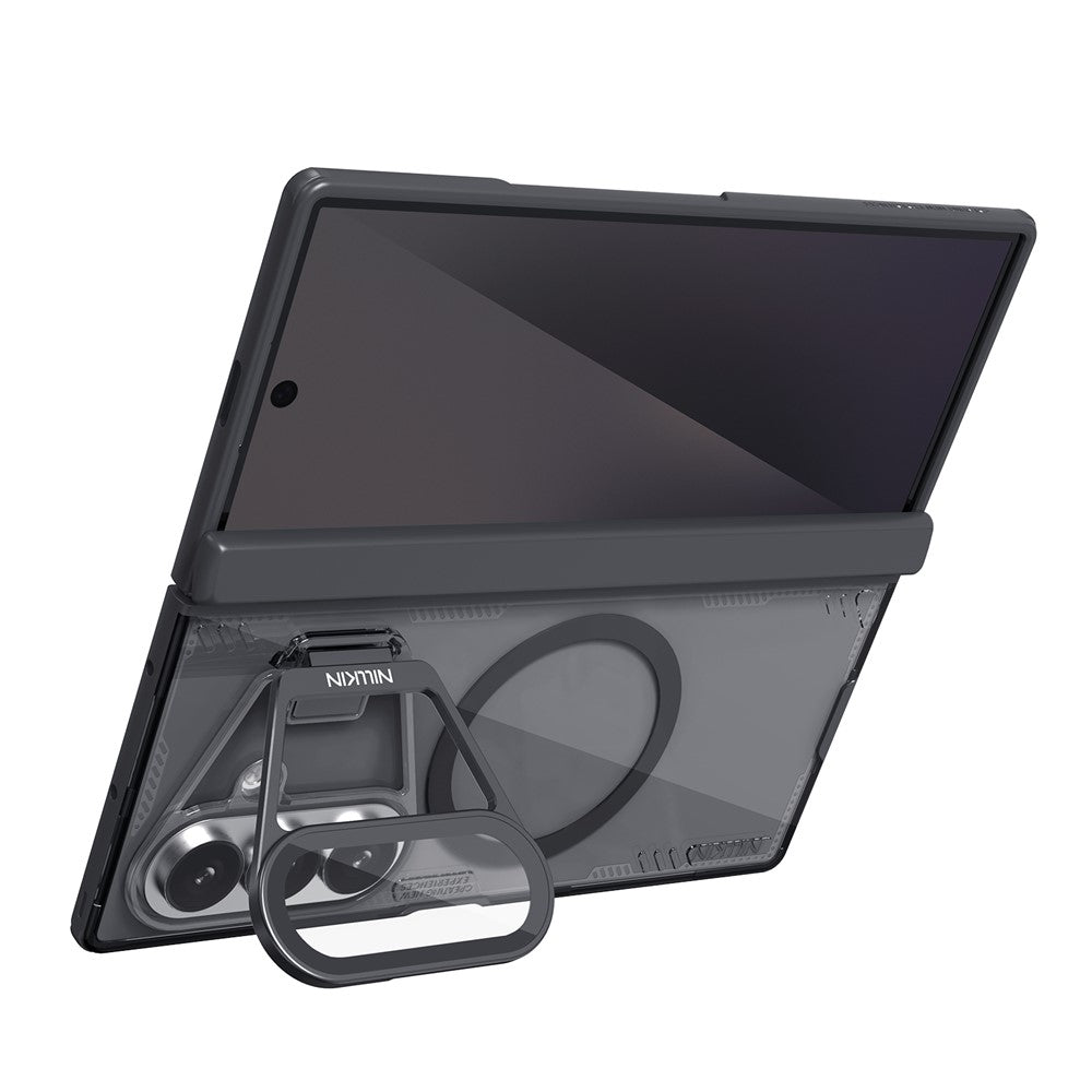 Custodia MagSafe per Samsung Galaxy Z Fold8 Ultra F976, Nillkin, Iceblade Prop con ritaglio per fotocamera, Nera