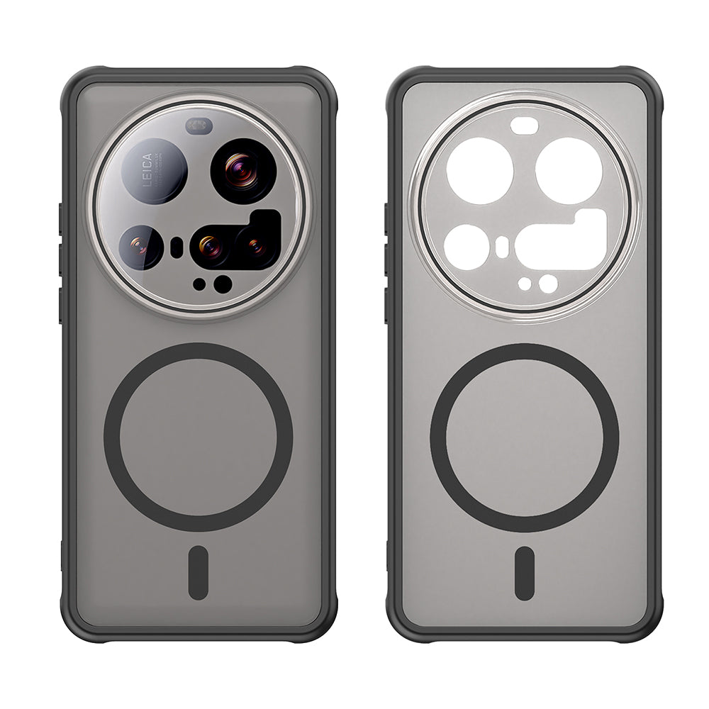 Custodia MagSafe per Xiaomi 15 Ultra, Techsuit, HaloFrost II, Nera