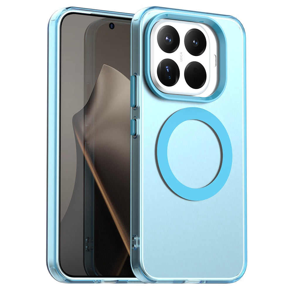 Custodia MagSafe per Xiaomi 15T Pro, Techsuit, CandyCase, Blu