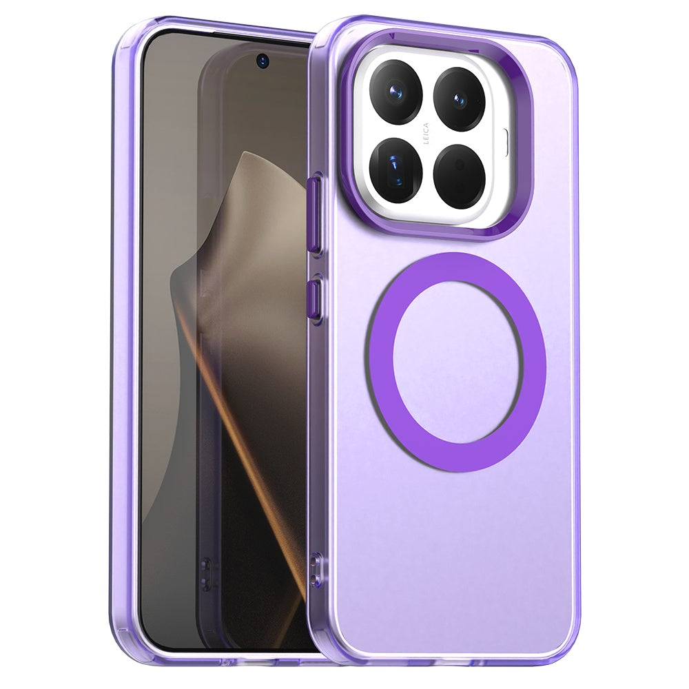 Custodia MagSafe per Xiaomi 15T Pro, Techsuit, CandyCase, Viola