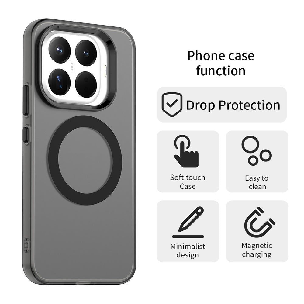 Custodia MagSafe per Xiaomi 15T Pro, Techsuit, CandyCase, Nera
