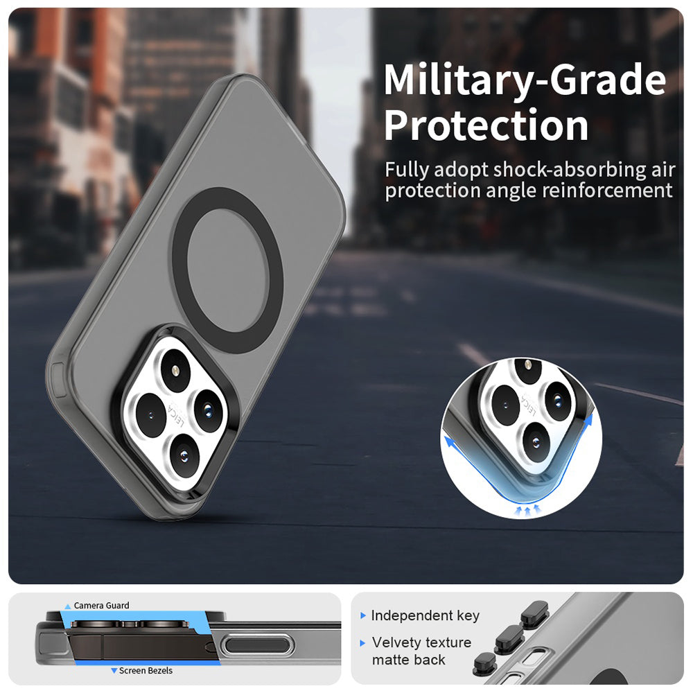 Custodia MagSafe per Xiaomi 17, Techsuit, CandyCase, Nera
