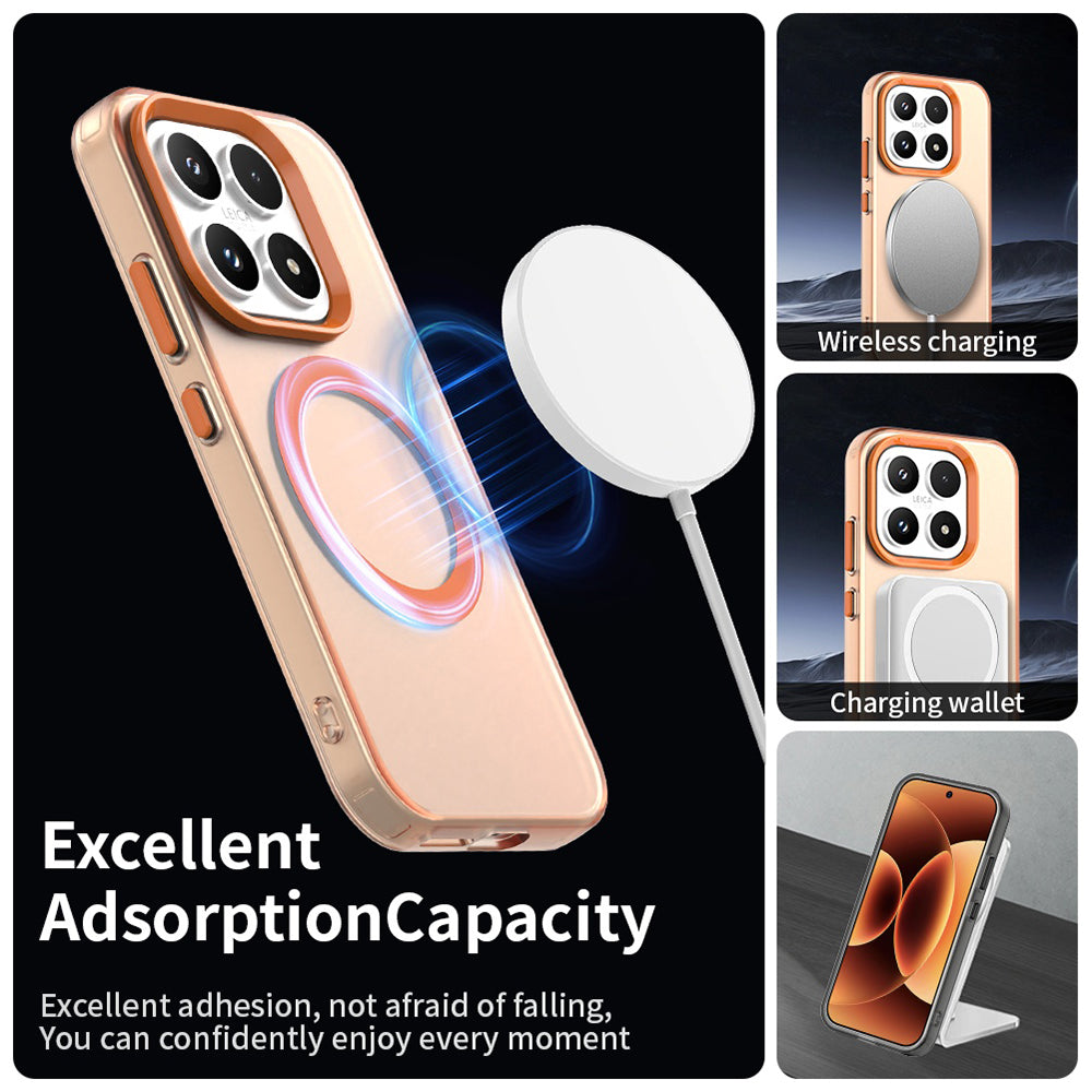 Custodia MagSafe per Xiaomi 17, Techsuit, CandyCase, Arancione