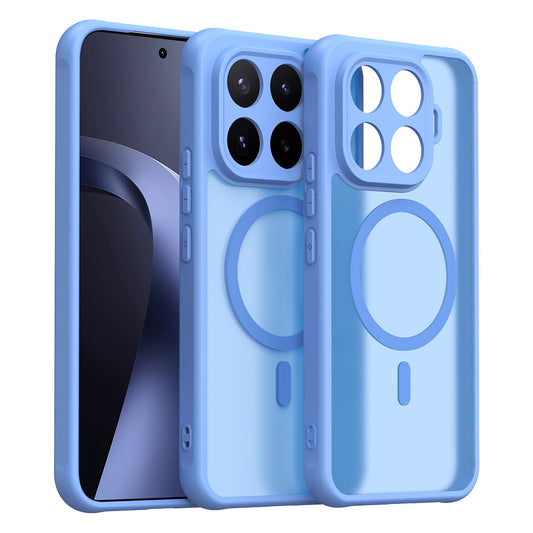Custodia MagSafe per Xiaomi 17T Pro, Techsuit, HaloFrost II, Blu