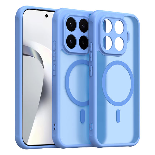 Custodia MagSafe per Xiaomi 17T, Techsuit, HaloFrost II, Blu