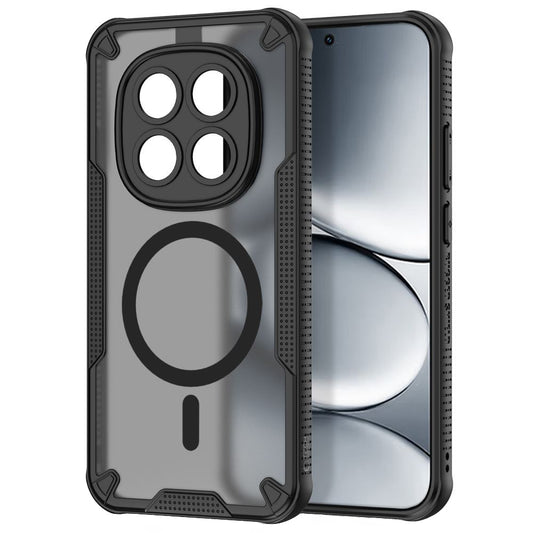 Custodia MagSafe per Xiaomi Redmi Note 15 Pro 5G, Tech-Protect, Rugged Shield, Nera