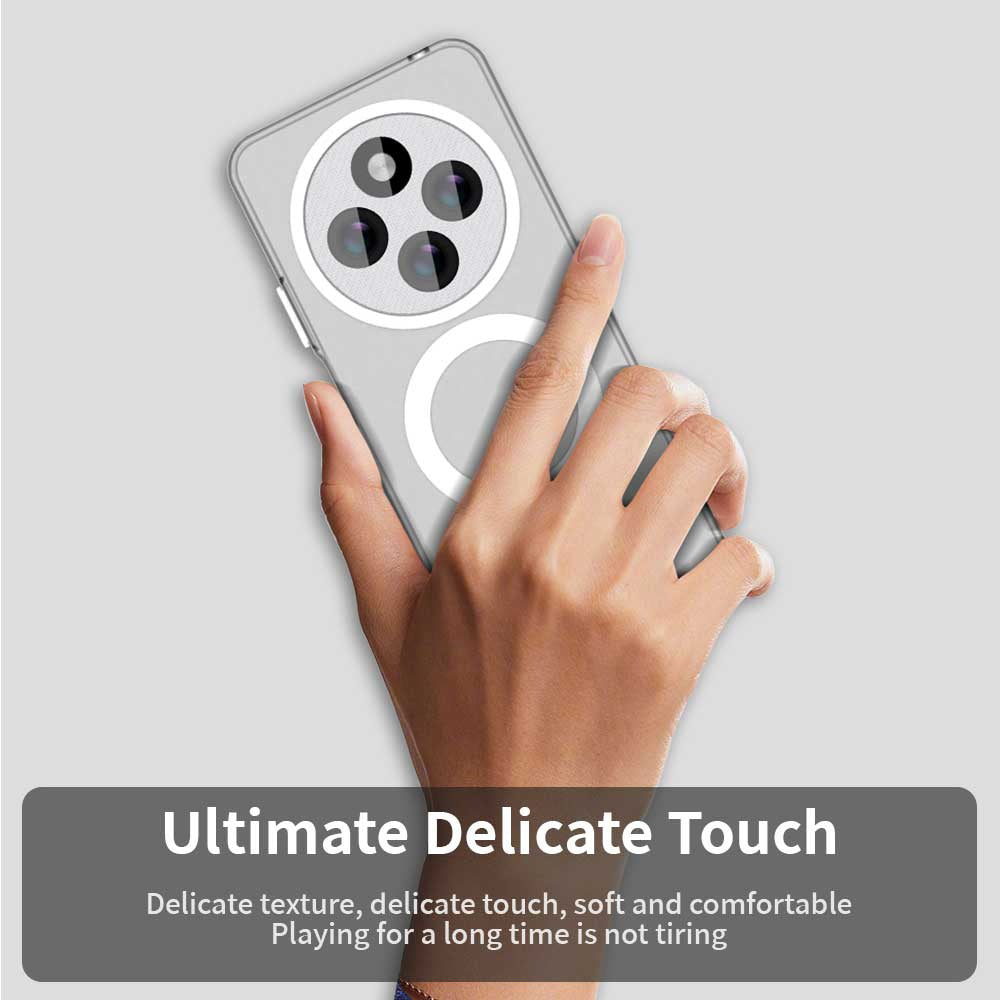Custodia MagSafe per Xiaomi Poco C75 / Redmi 14C, Techsuit, CandyCase, Bianca