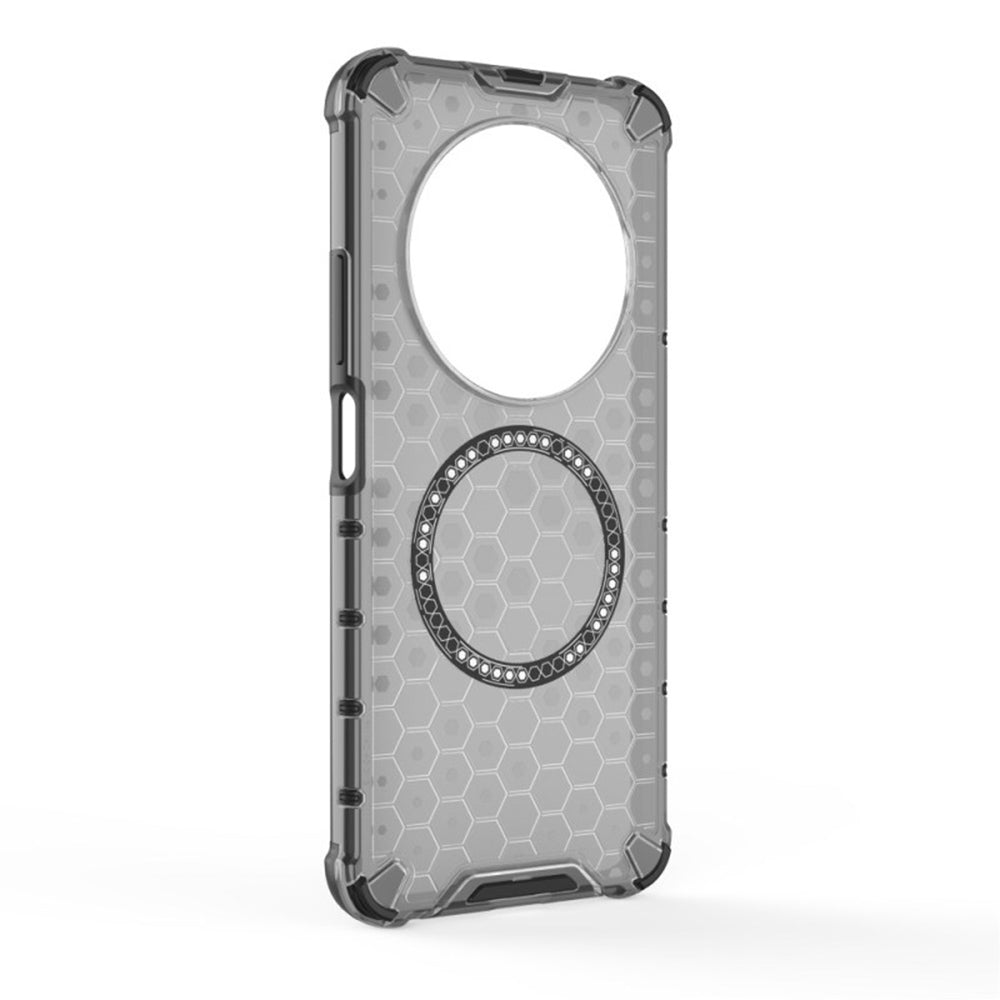 Custodia MagSafe per Xiaomi Poco C75 / Redmi 14C, Techsuit, HoneyComb Shield, Nera