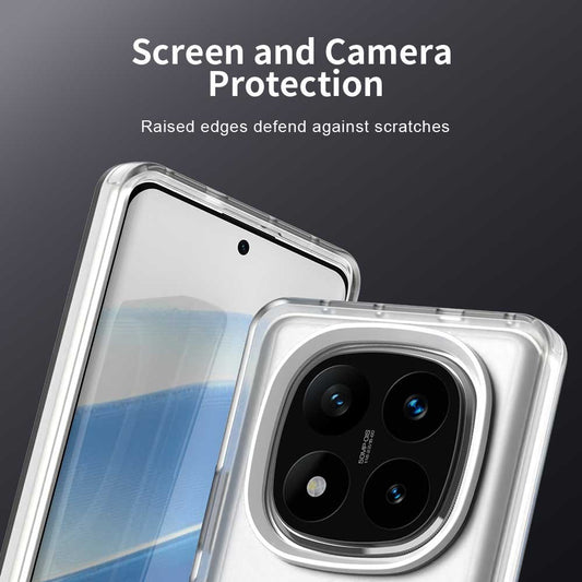 Custodia MagSafe per Xiaomi Poco X7 / Redmi Note 14 Pro 5G, Techsuit, CandyCase, Bianca