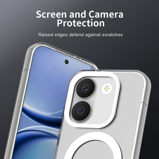 Custodia MagSafe per Xiaomi Poco X8 Pro, Techsuit, CandyCase, Bianca