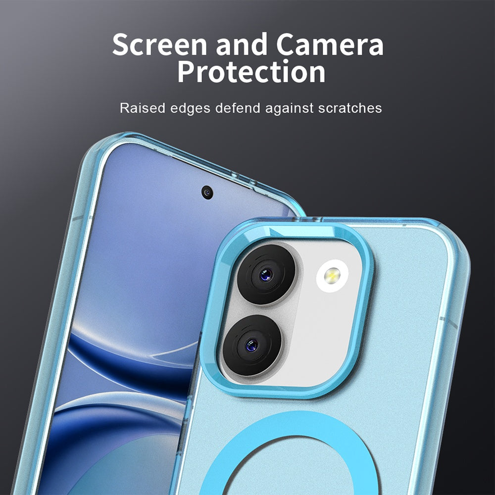 Custodia MagSafe per Xiaomi Poco X8 Pro, Techsuit, CandyCase, Blu