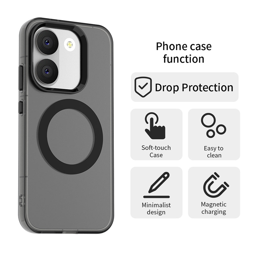 Custodia MagSafe per Xiaomi Poco X8 Pro, Techsuit, CandyCase, Nera