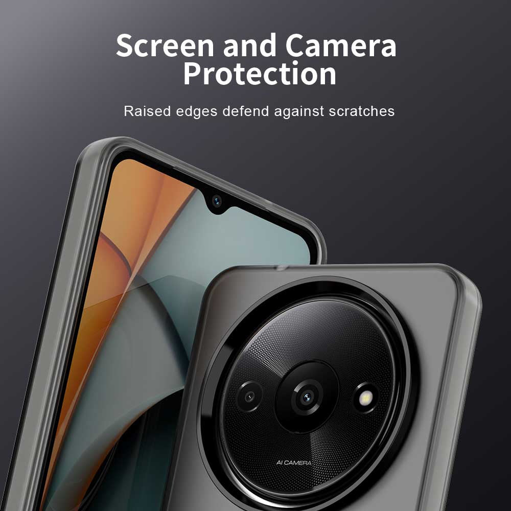 Custodia MagSafe per Xiaomi Redmi A3x / A3, Techsuit, CandyCase, Nera